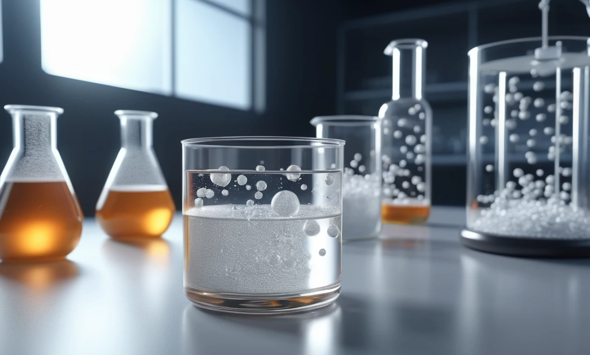 hightech laboratory setting showing 0 2