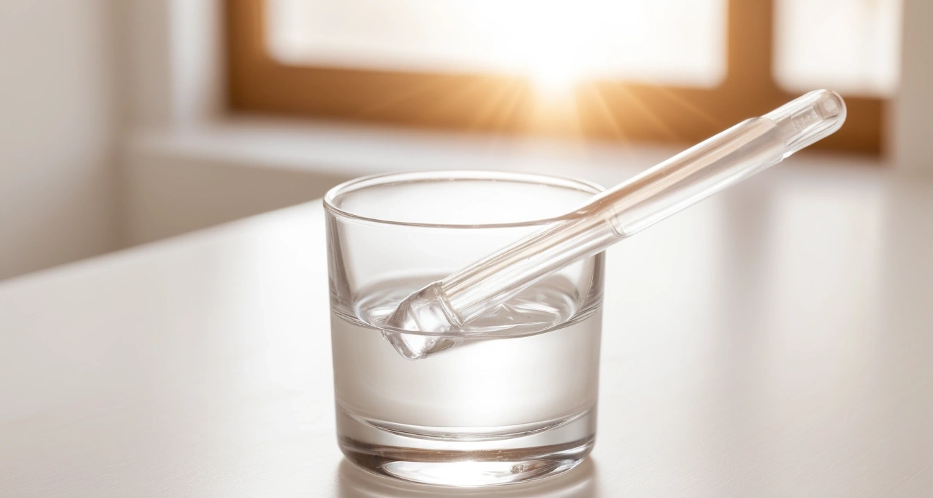 crystal clear glass of ice water clinica 1