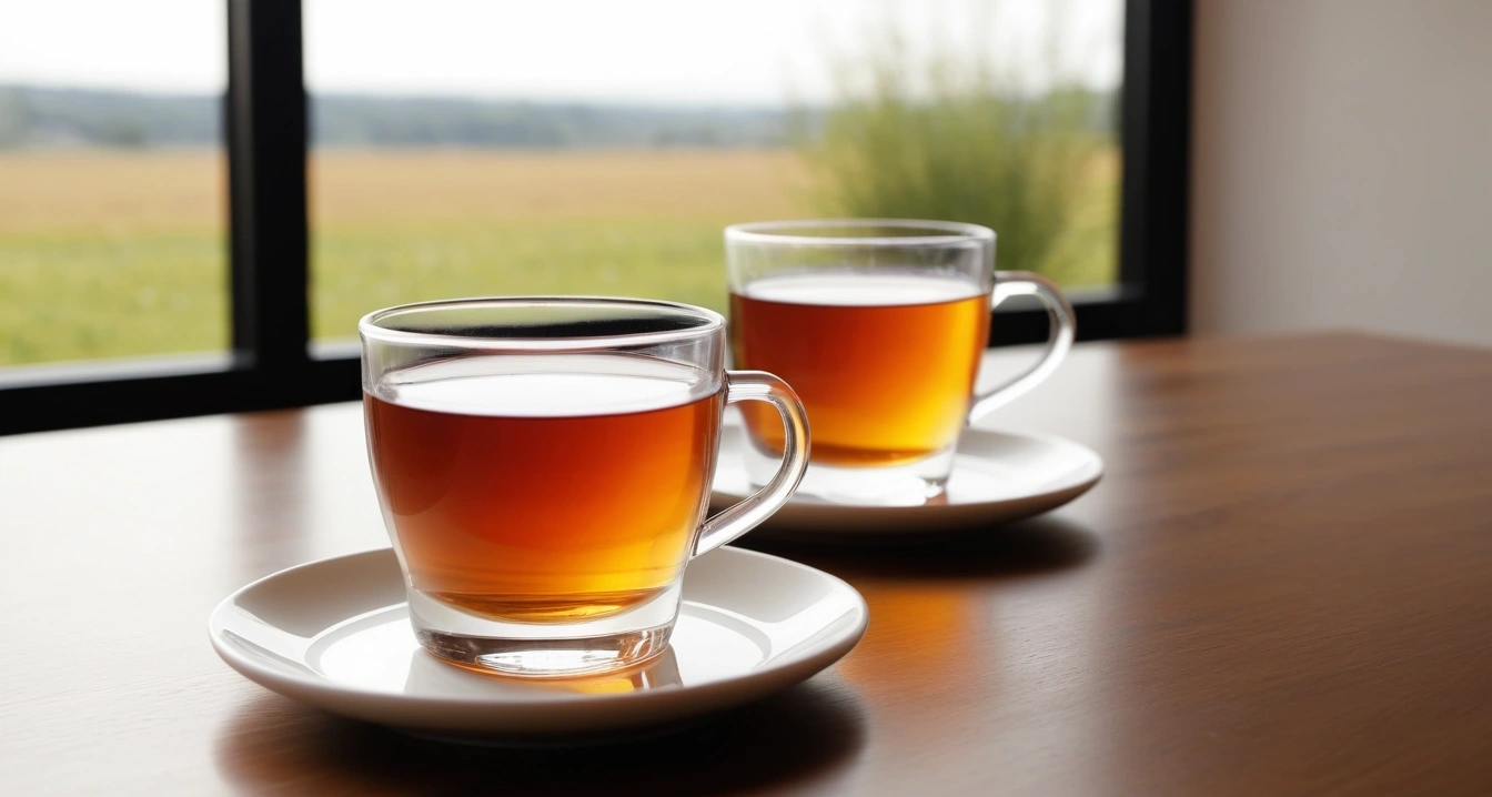 치매 - 민간 금융상품의 보장 점검과 치매 특화 보험 (concept of dementia, close-up of a modern digital thermometer and a warm cup of herbal tea, health recovery, no people)