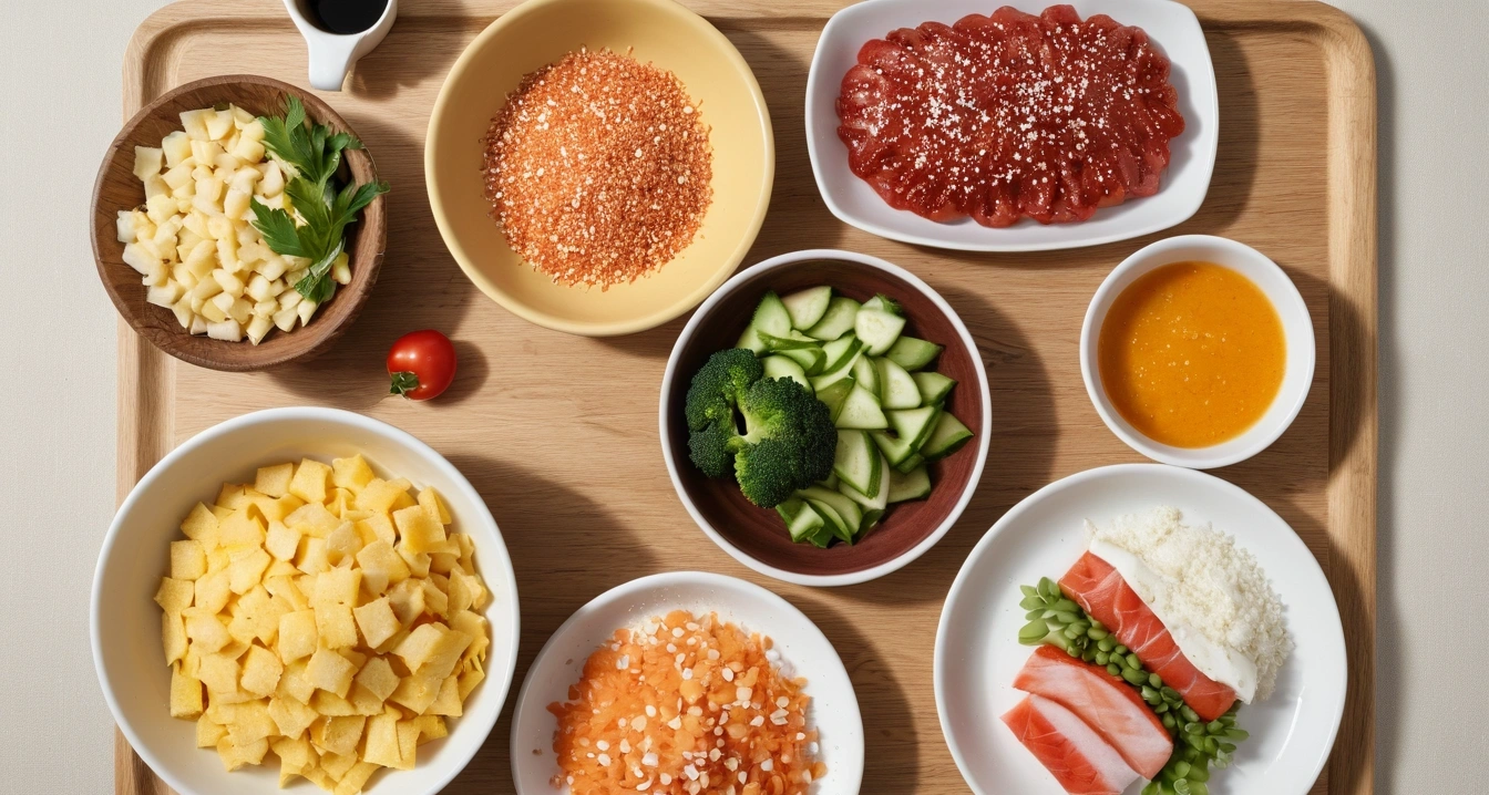 저염식단 - 저염식 외식 및 배달 차량 동선 (low salt diet, low-salt delivery food)